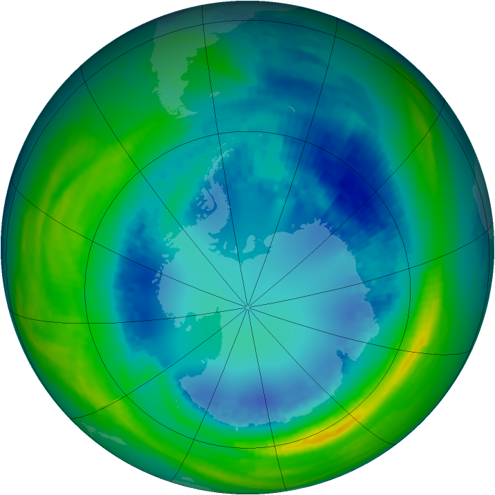 Ozone Map 2002-08-20